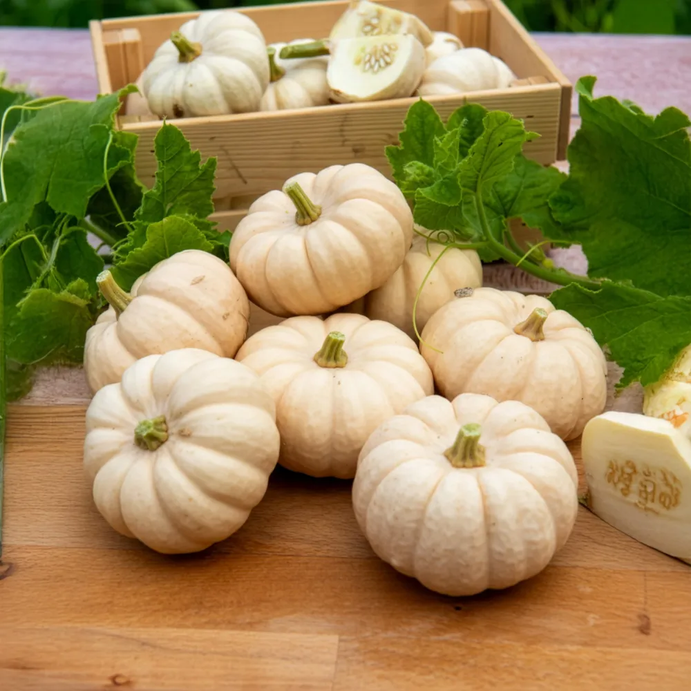 Courge Baby Boo Cucurbita pepo Baby Boo