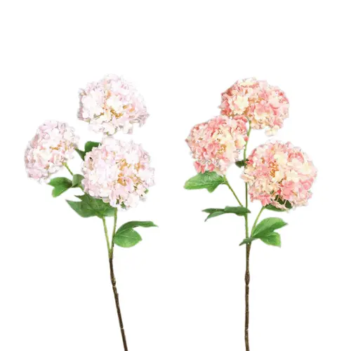 Viburnum artificiel 3 ombelles - 60 cm
