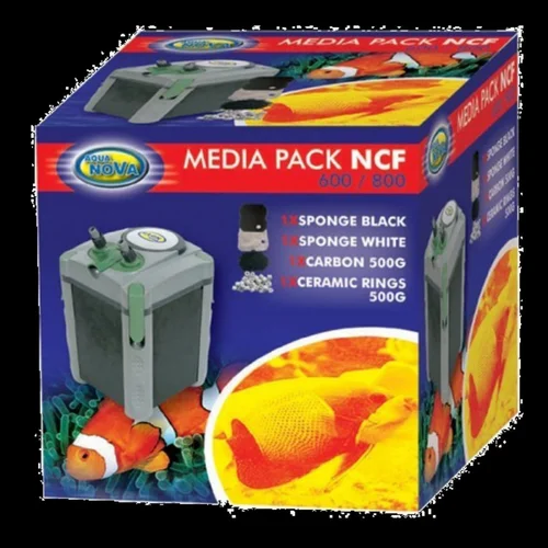 Pack média pour filtre aquatique, compatible NCF 600/800 - AQUA NOVA
