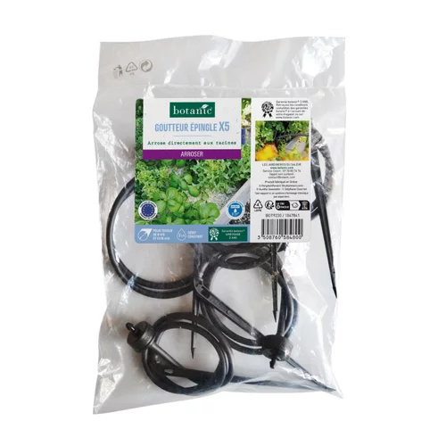 5 goutteurs épingle de pot botanic® - Arrosage goutte à goutte