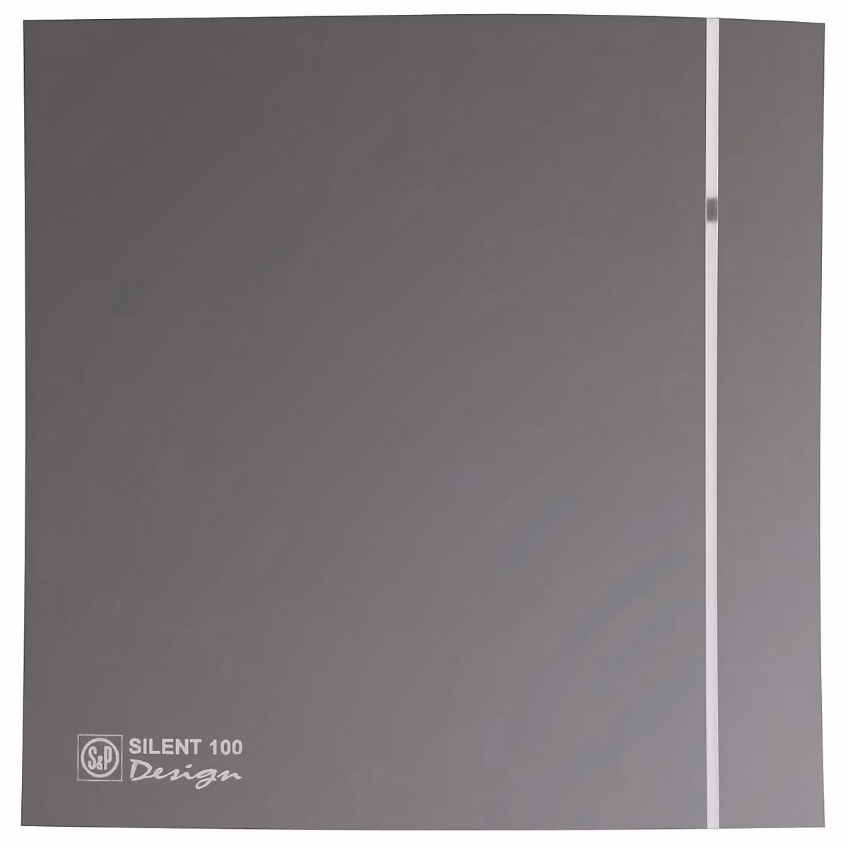 Aérateur ultra silencieux Ø100 mm gris – S&P Silent Design 100 CZ