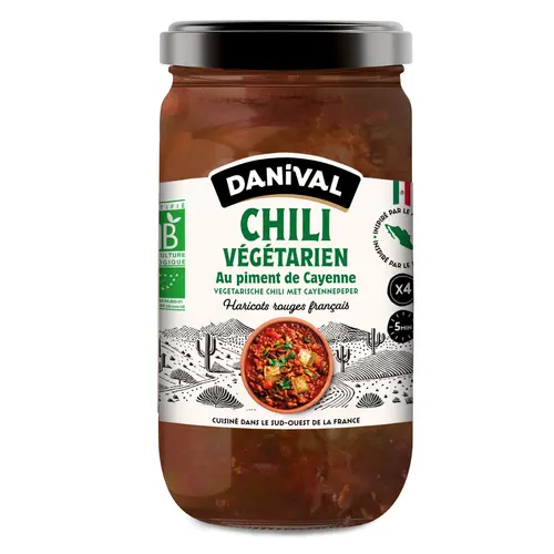 Chili végétarien bio Danival - 630 g