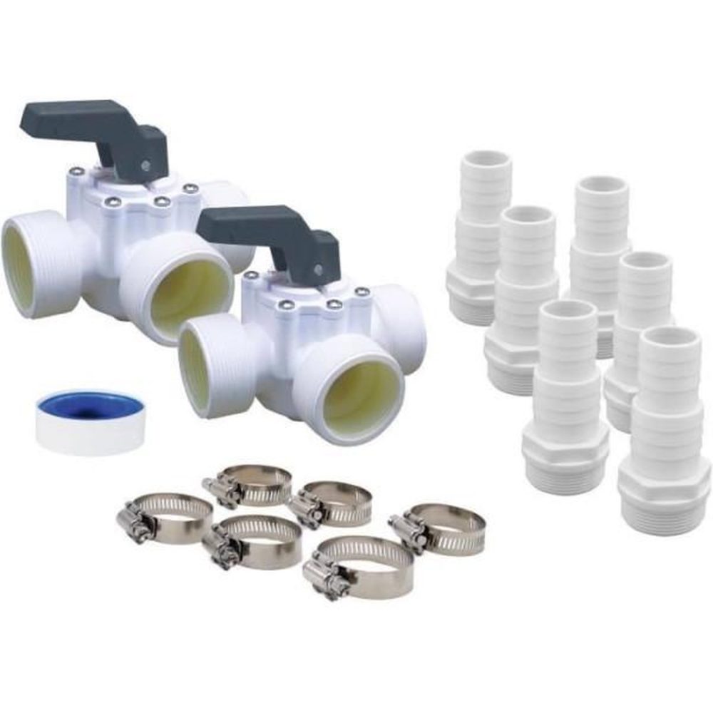 Ubbink Kit by pass Universel UBBINK pour pompe a chaleur, réchauffeur, électrolyseur – Solutions extérieures