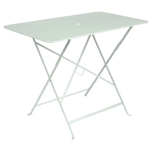 Table pliante en acier coloris menthe glaciale collection Bistro Fermob - 97 x 57 x 74 cm