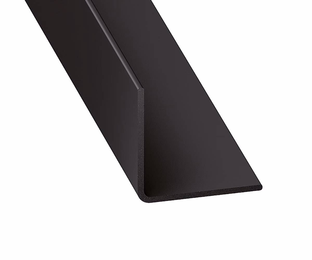 Cornière PVC anthracite 60 × 60mm – L. 2,6 m CQFD