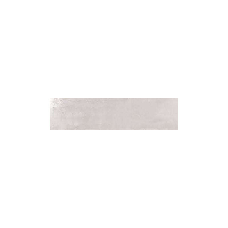 Carrelage mur effet métal blanc 30 × 120 cm IONIC WHITE