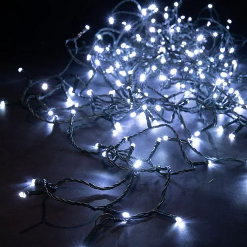 Guirlande lumineuse LED à lumière blanc pur sur secteur - 8 m