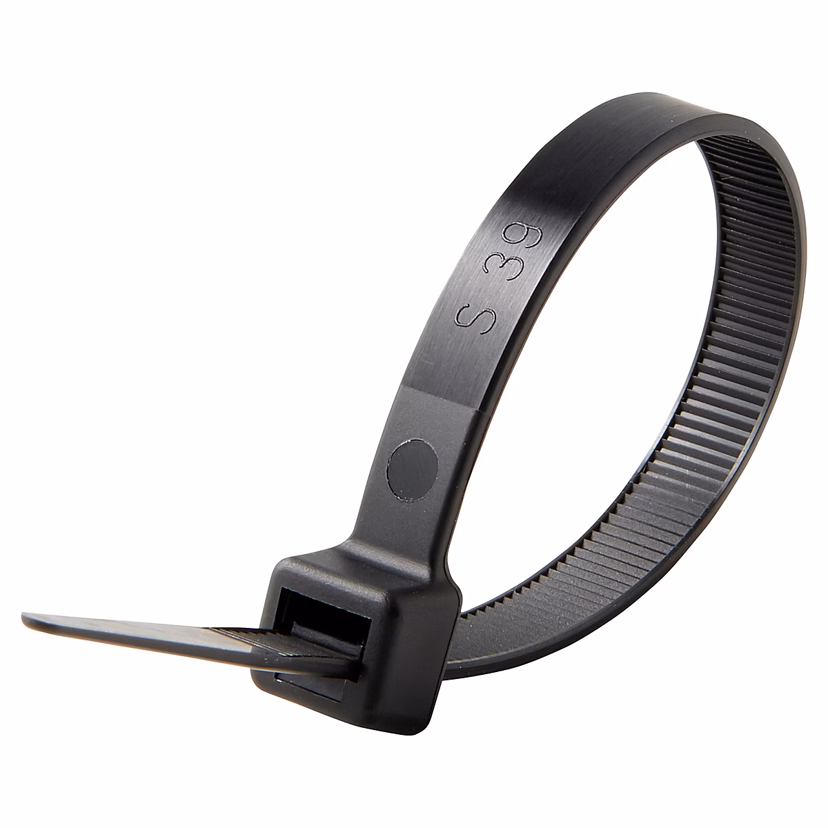 100 colliers de serrage en nylon Diall 9 × 200 mm noir