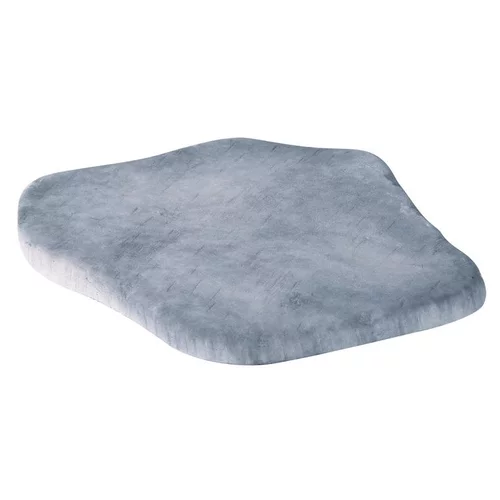 Pas japonais en béton gris bleu Hairie Grandon Castel - 42 x 32 cm