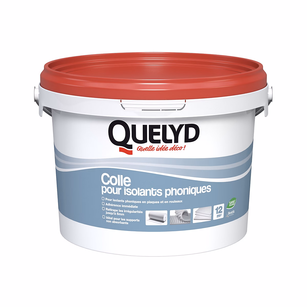 Isolation – Colle Quelyd pour Isolants Phoniques Pâte 3 kg
