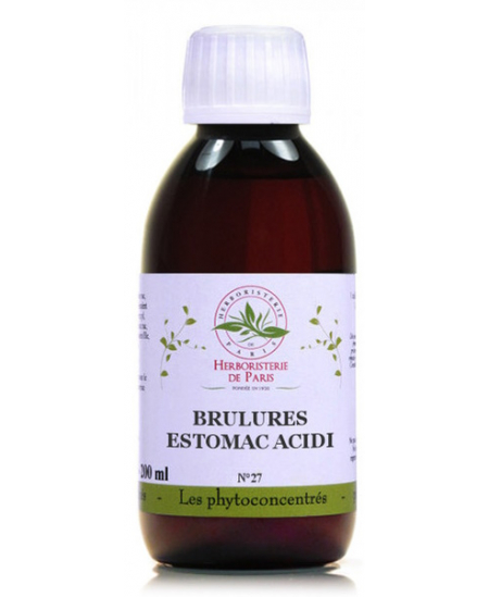 Herboristerie de Paris - Phyto concentré Brûlures d'Estomac Acidité - 200ml