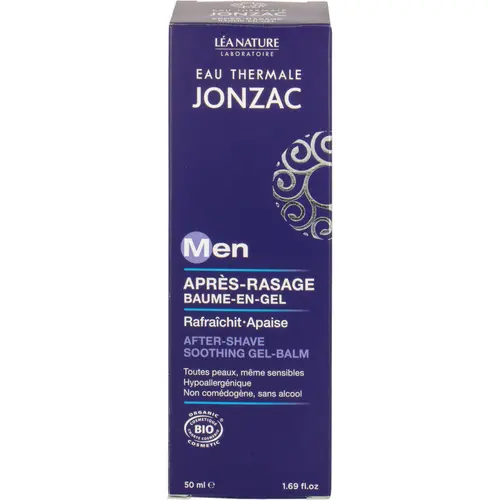 Baume-en-gel après-rasage bio Eau Thermale Jonzac homme – 50 ml