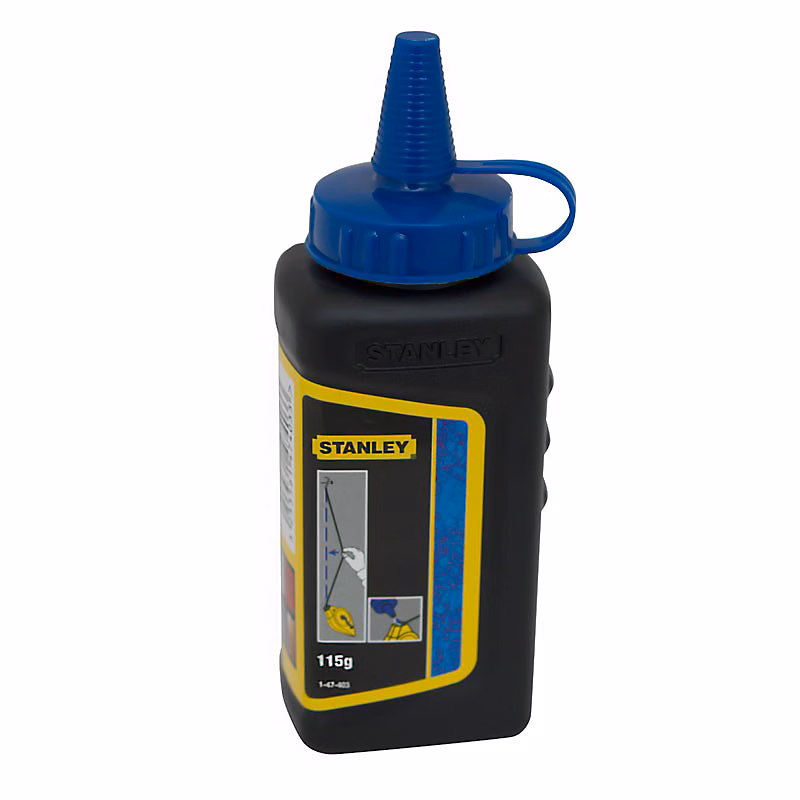 Flacon poudre à tracer STANLEY 115 g bleu – 1 | 47 | 403