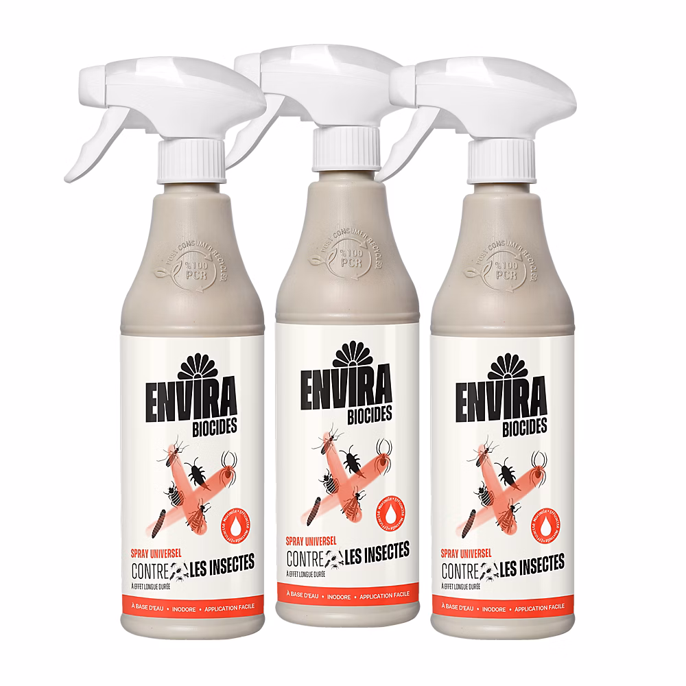 Envira Spray Multi | Insectes Pack Avantage – Protection Rapide et Efficace 3X500ML