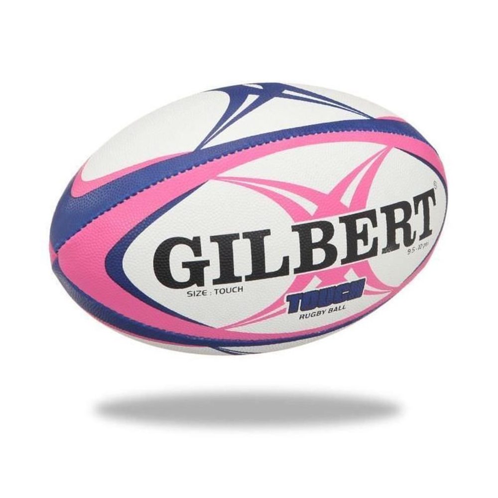 GILBERT GILBERT Ballon de rugby Touch – Rose bleu