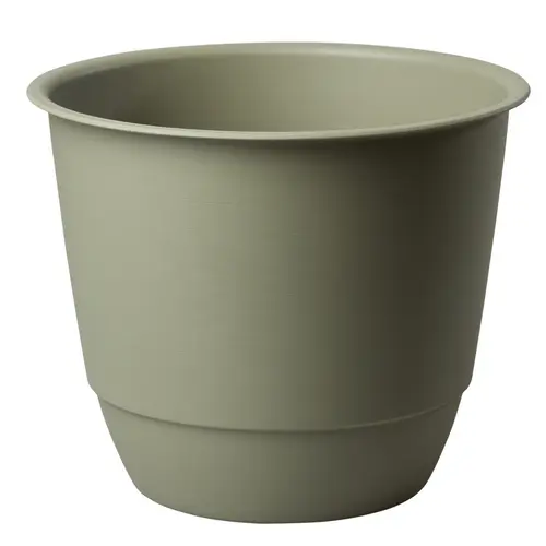 Pot en matière recyclée coloris vert kaki Poetic Joy 40 - Ø 38,6 x H 31,2 cm