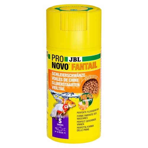 Aliment en granulés JBL Pronovo fantail grano S – 100 ml