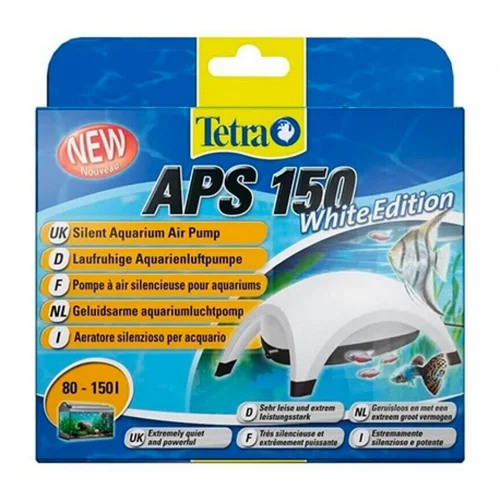 Pompe à air blanche, débit 150L/h - TETRA APS 150 White Edition