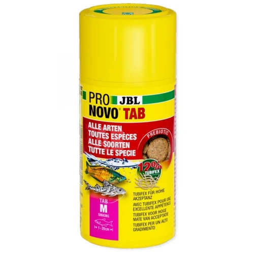 Nourriture en granulés pour poissons d'eau douce JBL ProNovo - 640g, contenance 1000ml