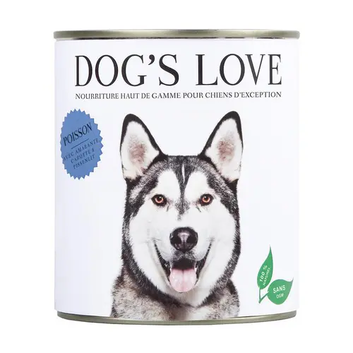 Pâtée naturelle pour chien au poisson - boite de 400 g