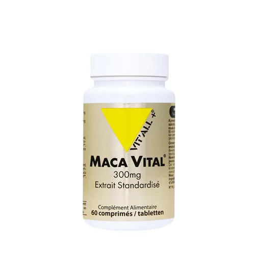 Extrait standardisé de maca en boite de 300 mg