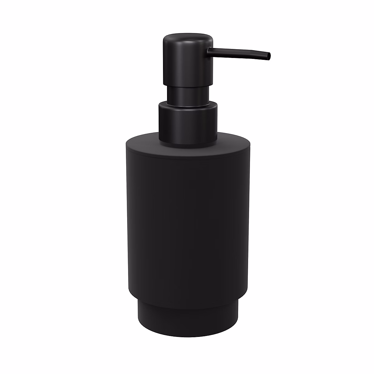 Distributeur de savon 200 ml – noir, GoodHome Kina