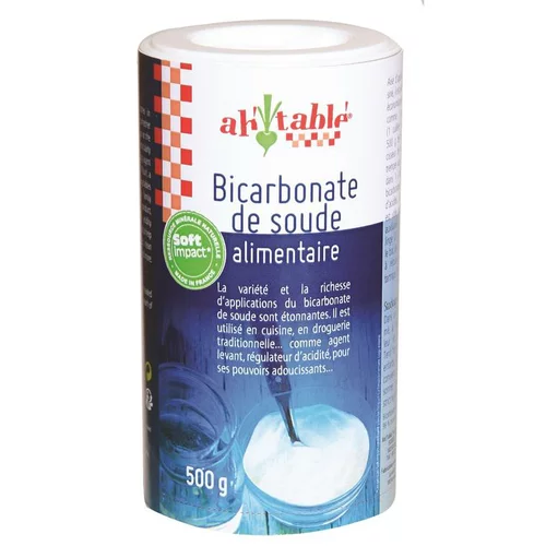 Bicarbonate de soude alimentaire Ah table - 500 g