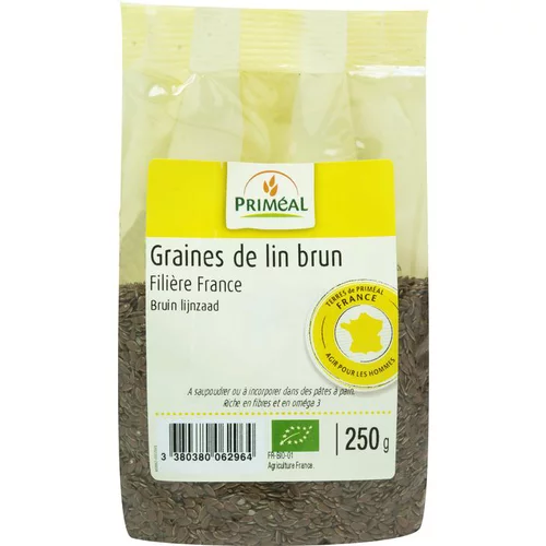Graines de lin brun 250 g PRIMEAL