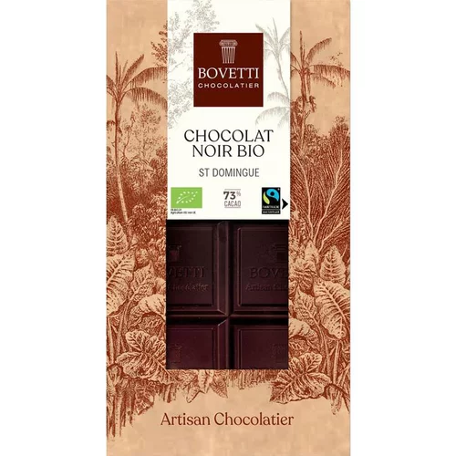 Chocolat noir bio de Saint-Domingue 73% - 100 g