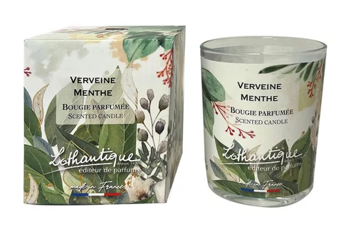 Bougie Lothantique Jardin d'aquarelles Verveine Menthe – 160 g