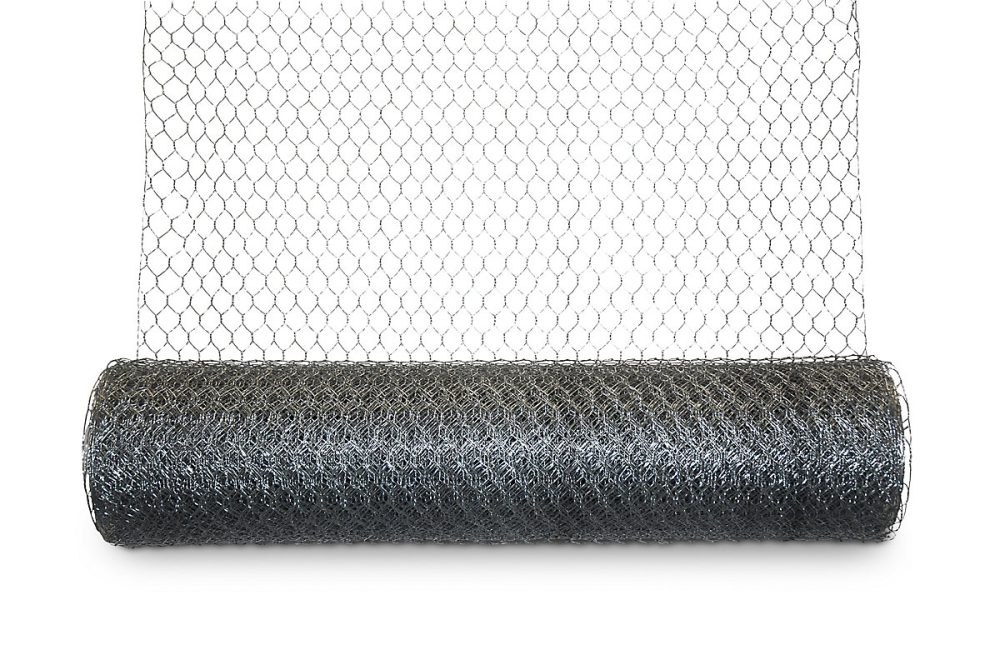 Grillage triple torsion Blooma maille 13 × 13 mm galva 5 x h.1 m
