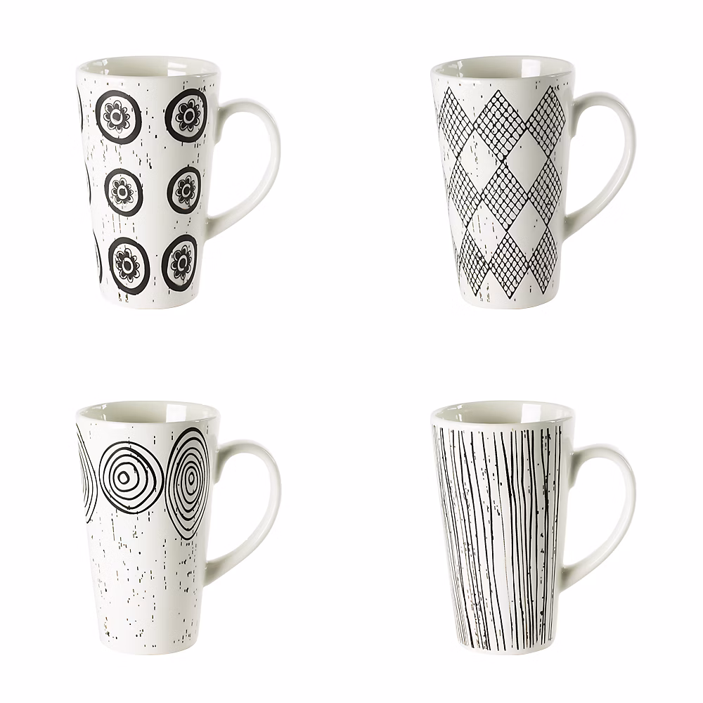 Vaisselle – Coffret de 4 mugs Palawan 29 cl