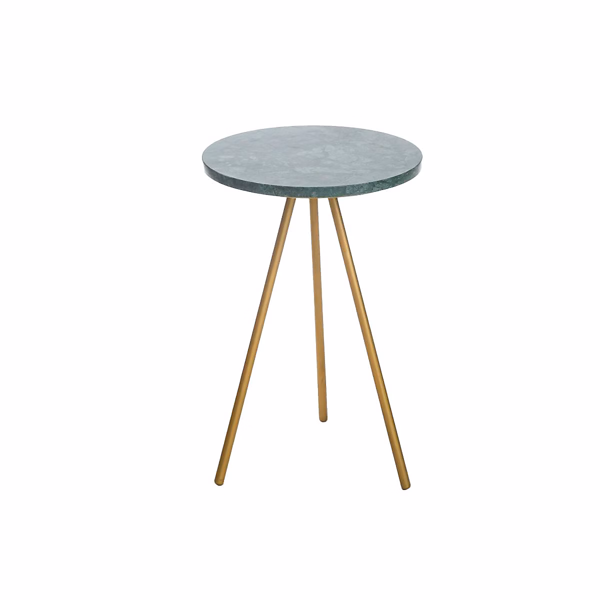 Table – Bout de canapé en marbre vert Eva