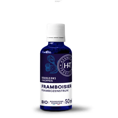 Complément alimentaire gemmo macérat framboisier bio Herbes et Traditions - 50 ml