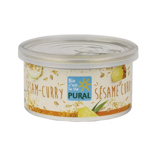 Pâté végétal sésame curry bio Pural - 125 g