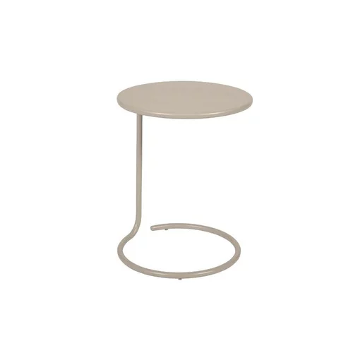 Table basse déportée Coolside coloris muscade en acier Fermob - Ø42 x 53 cm