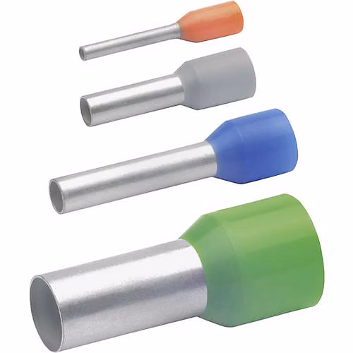 Embout simple d'extrémité Klauke 178BR 25 mm² | manche 16 mm – marron – pack de 50