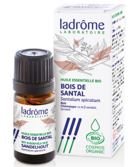 Ladrôme - Huile Essentielle Bio - Bois De Santal - 5 Ml