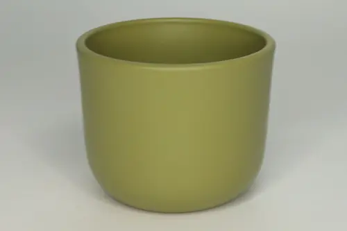 Cache-pot La Belle Verte coloris vert - Ø 13 x 13 cm