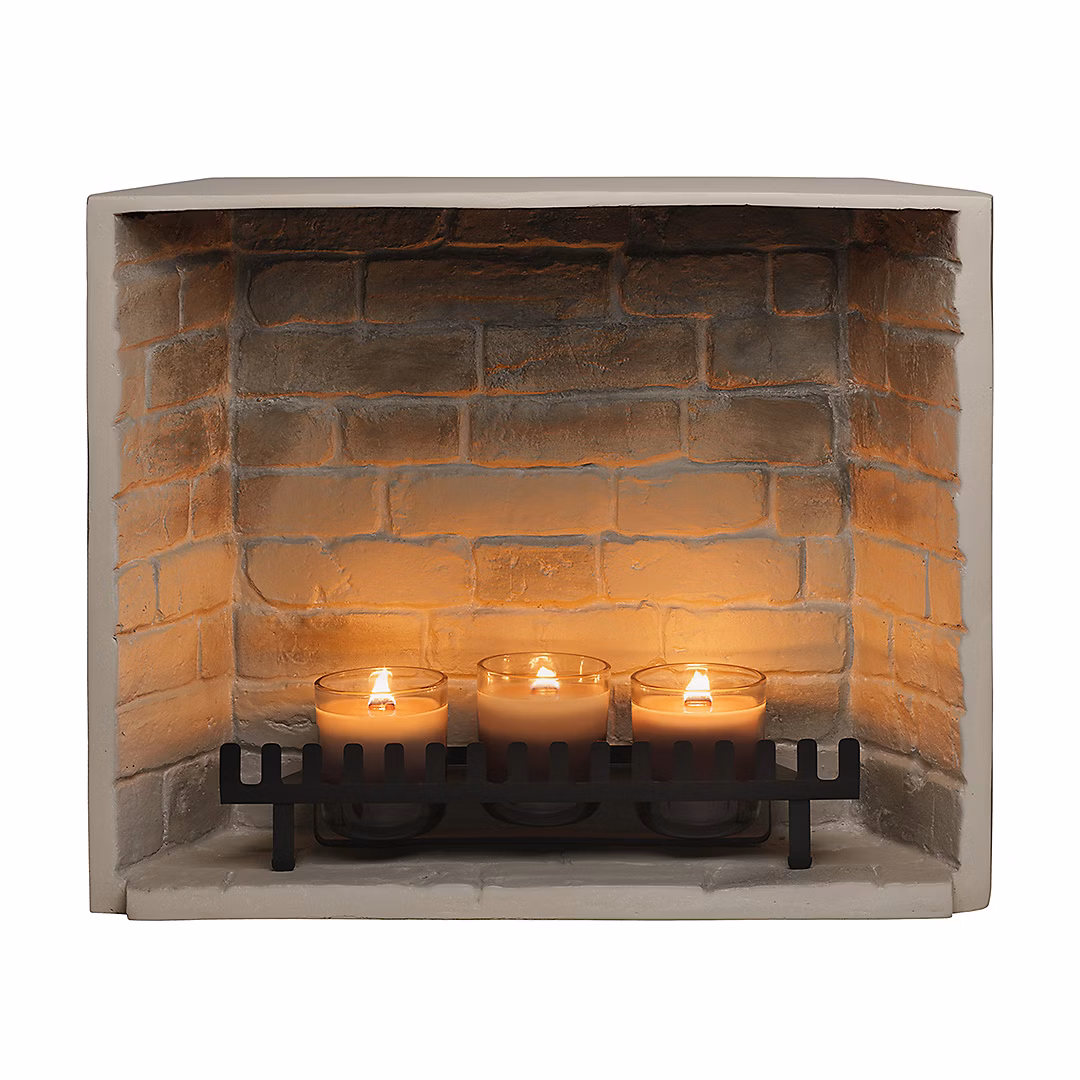 Cheminée électrique encastrable à bougies parfumées – ZenFlame
