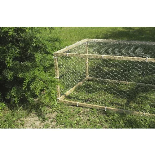 Maille hexagonale triple torsion Galvanex, 4,1 cm, en métal, 1000 X 100 cm