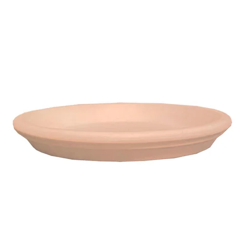 Soucoupe en terre cuite Poterie du Bousquet Costa - Ø 47 x H 4,5 cm