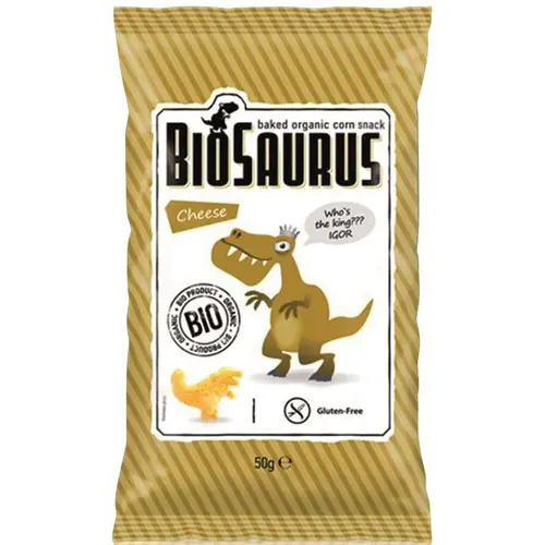 Chips fromage Igor bio Biosaurus - 50 g