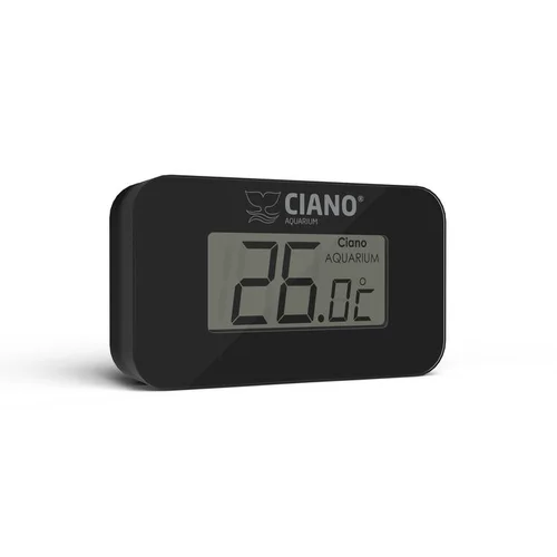 Thermomètre pour aquarium 60/80 et Émotions Nature, Pro et One coloris noir Ciano