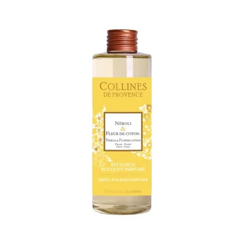 Recharge pour bouquet parfumé Collines de Provence Duo parfumé Néroli & fleur de coton - 200 ml