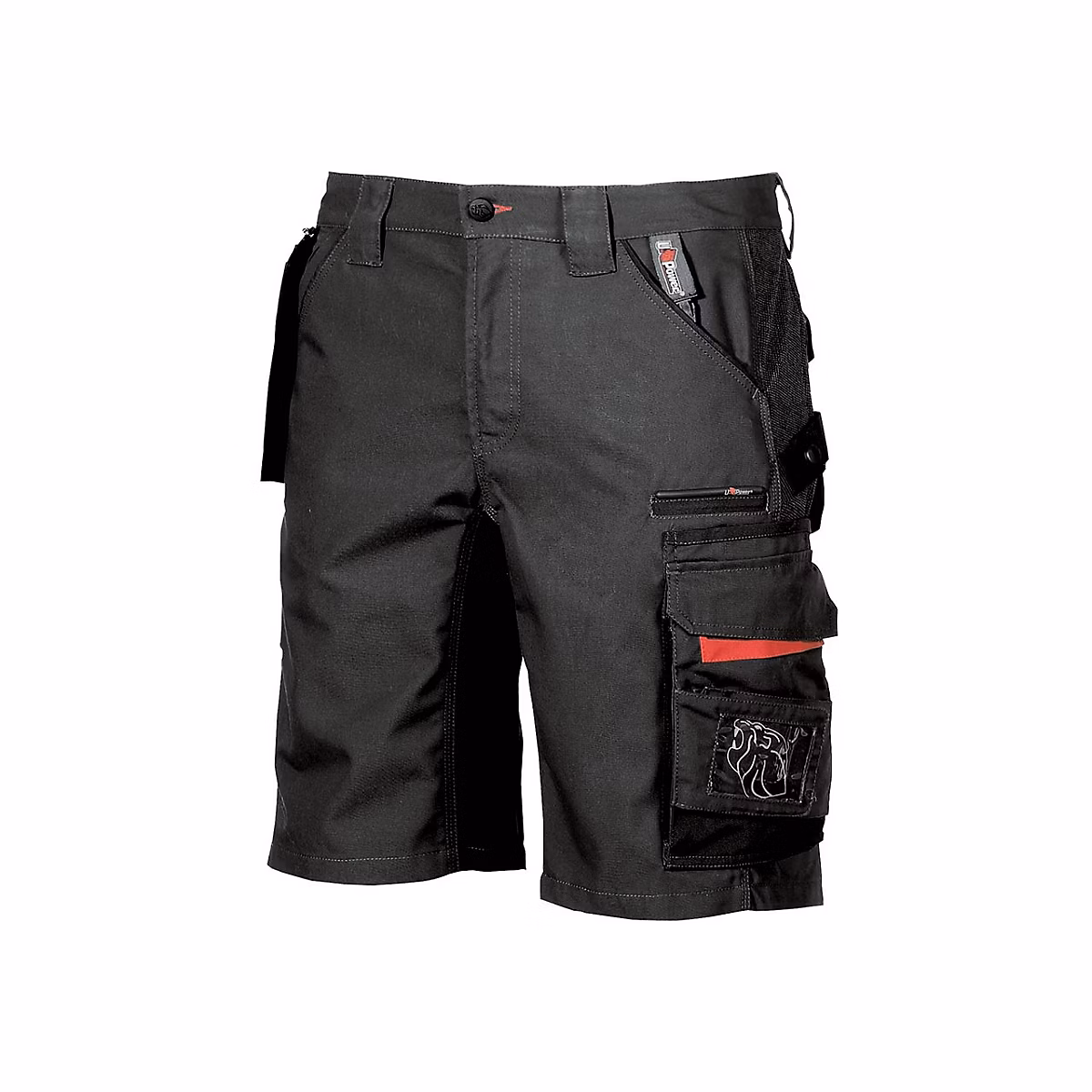 Bermuda de travail START Black Carbon SY003BC taille 48 – multi | poches | Cordura renforcé