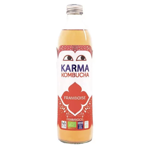 Karma Kombucha à la framboise en bouteille de verre Karma - 500 ml