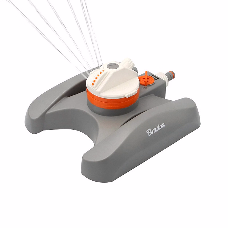 Arroseur rotatif 2 modes sur base – Irrigation jusqu'à 450 m2