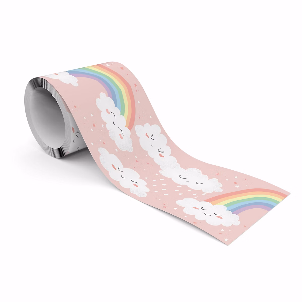 Bande Décorative auto – adhésif Pour Chambre Enfants NUAGES Arc, en, ciel 10cm x 300cm