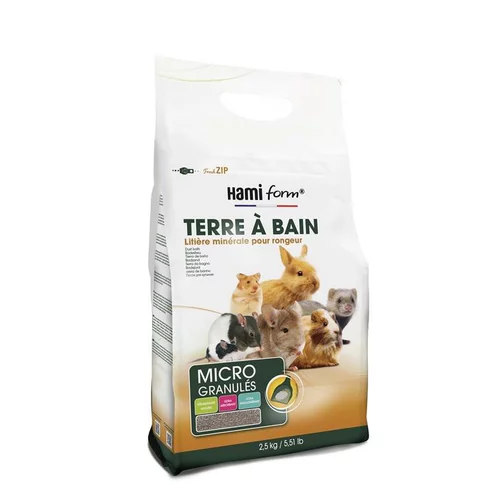 Terre à bain chinchillas Hamiform 2.5kg